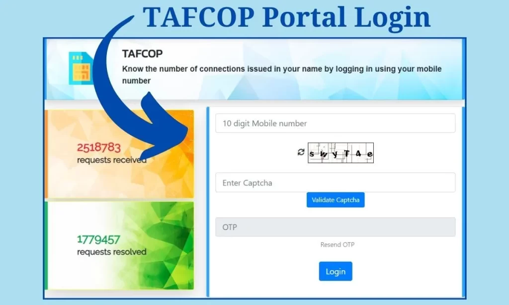 tafcop portal login